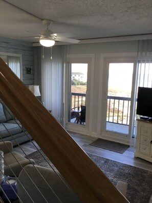 VIEW FROM ENTRY INTO LIVING AREA