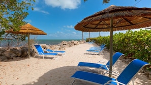 Upland sunning beach 