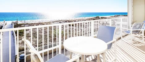 Balcony - 
Gulf Dunes 203 Fort Walton Beach Florida Okaloosa Island Destin