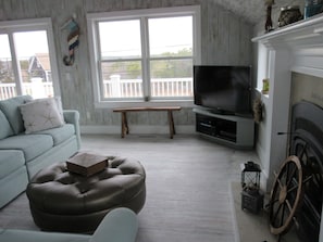 Living Room with Fireplace