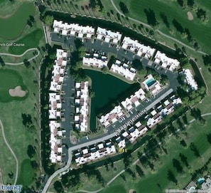 Google Earth photo of our community.  We are #11 at bottom of photo