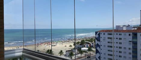 Vue sur la plage/l’océan