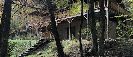 Mountain Creek Cabin in the fall.