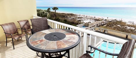 Balcony - 
Waters Edge Resort 313 Fort Walton Beach Okaloosa Island