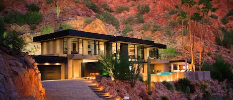 Camelback Retreat sits on Camelback Mountain w/ amazing city & mountain views