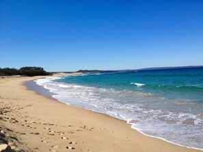 Kirbys Beach facing north
