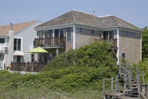 View from Beach looking at house
