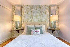 Tranquil and stylish master bedroom