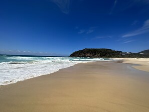 Boomerang Beach was voted one of Australia's best beaches.