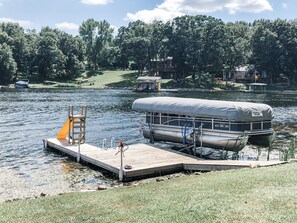 Our dock & slide 