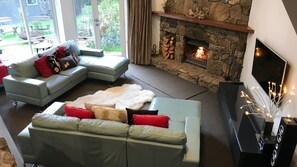 Cosy warm lounge