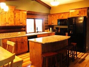 Completely updated kitchen w/ granite counters