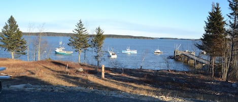 View from the front deck