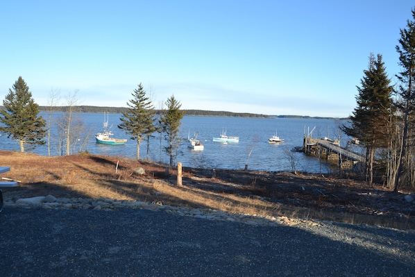 View from the front deck