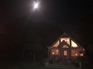 Moon over the Cabin