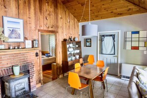 View of Dining Table from Kitchen