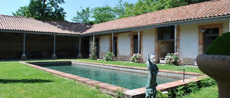 piscine vue vers l'Ouest