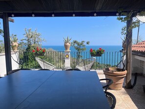 Patio with sea view 