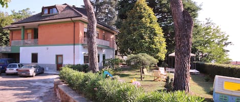 In unserem Haus blühen die Mimosen im Januar