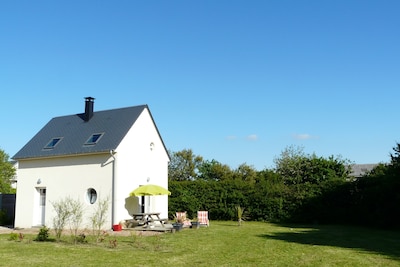 Komfortables Haus mit großem Garten A 500 M VOM STRAND