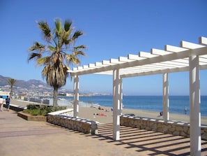 view's of fuengirola beach.
