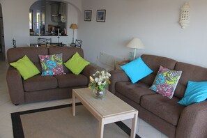 Spacious Lounge and dining areas