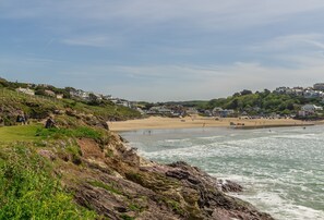 The coastal walks are overflowing with lush greenery!