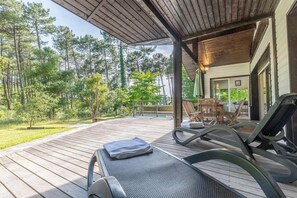 Open the door and step out onto your private balcony!