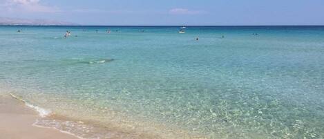 mare e spiaggia a pochi passi a piedi