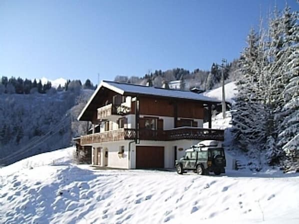 Our beautiful chalet, Chalet l'Argentiere, Les Gets with stunning mountain views