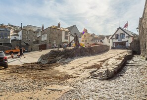 Port Isaac still has a working harbour