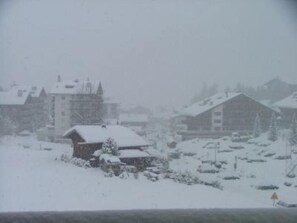 Nendaz village from one of the 3 balconies 
