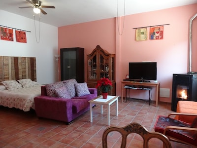 Apartamento para 2 personas en Mandayona con wifi gratis y posibilidad de SPA