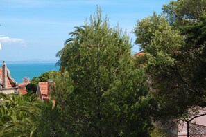 view from balcony