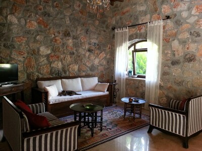 Villa Amara is a cosy stone build holiday home with not over looked private pool