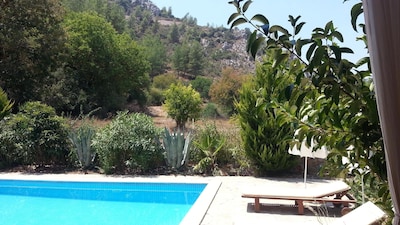 Villa Amara is a cosy stone build holiday home with not over looked private pool