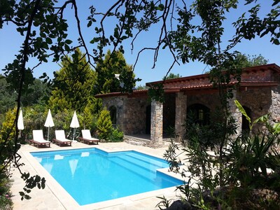 Villa Amara is a cosy stone build holiday home with not over looked private pool