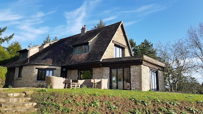 Haus mit außergewöhnlichem Blick in der Nähe von Giverny