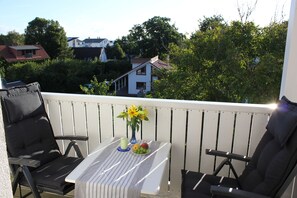 Balkon in Richtung Ostsee