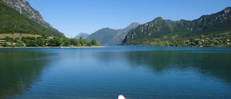 Strandbereich direkt vor Villa Soghetta - Boards/Boote können mitgebracht werden