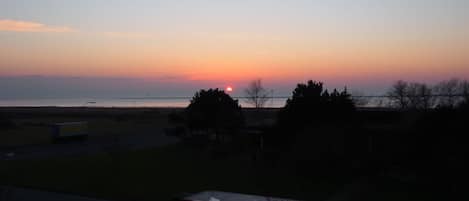 Vue sur la plage/l’océan