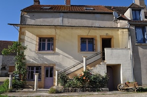 La façade du gîte.