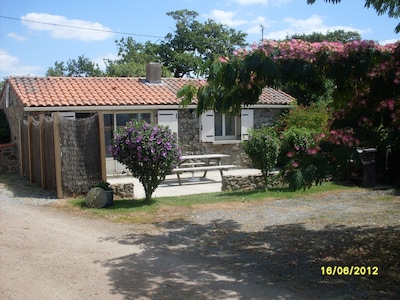 the countryside and its calm, close to the sea                            