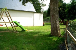 Vue du parc.
