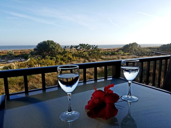 Villa Balcony-B231 with Dunes and Beach View
