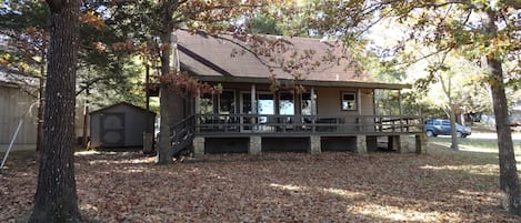 Backside of House Facing the Lake