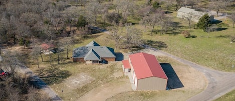 Enjoy a 3 bedroom house and a 5 bedroom apartment at Lake Texoma