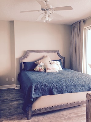 Master Bedroom, with Patio Door to Balcony