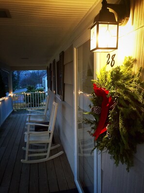 Perfect for a peaceful getaway during the holidays.