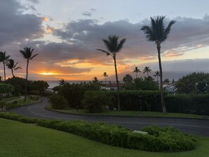 Another amazing end to the day as seen from the lanai.